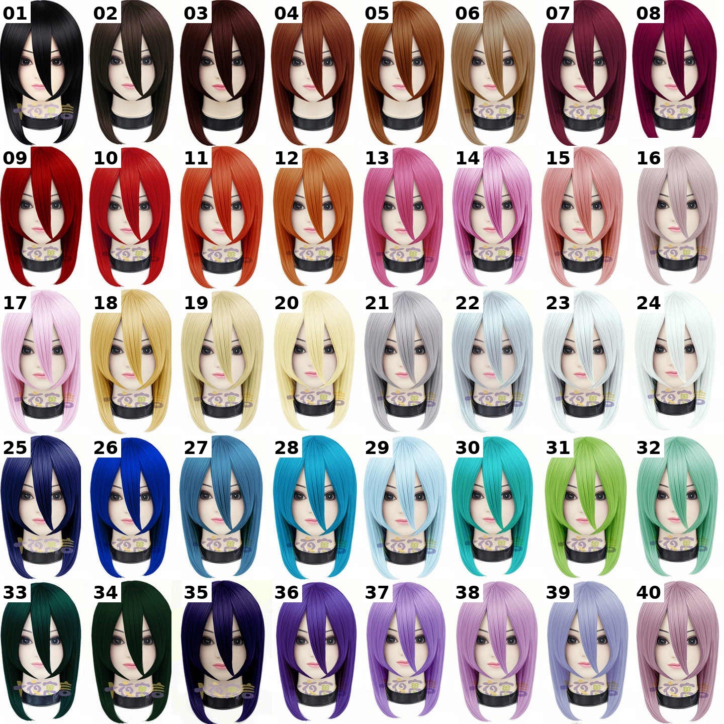 45cm Shoulder-Length Wig Cosplay Buy