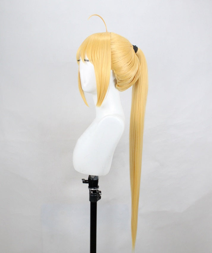 Artoria Pendragon Caster Cosplay Wig