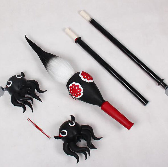 Katsushika Hokusai Foreigner Cosplay Octopus Paintbrush