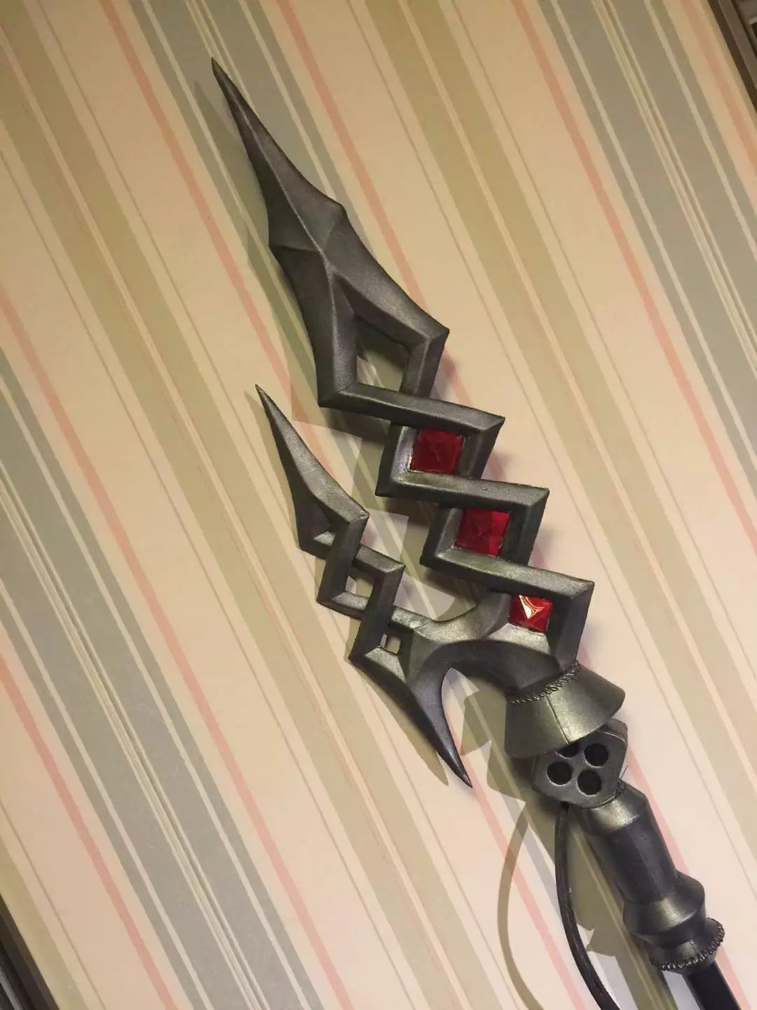 Lancer Elizabeth Bathory Microphone Spear Cosplay Weapon