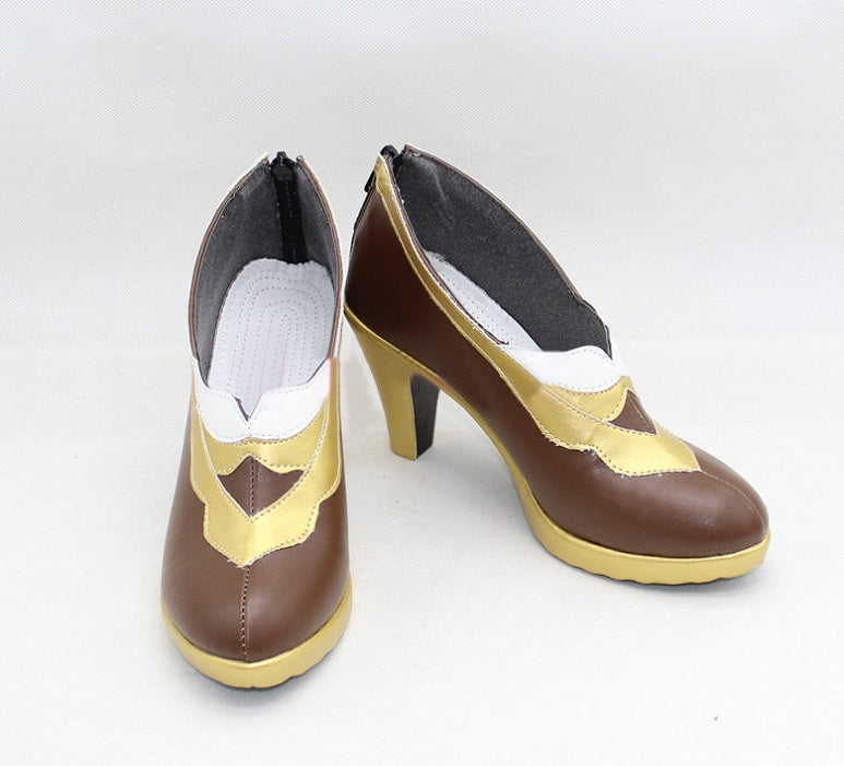 Leonardo Da Vinci Caster Cosplay Shoes