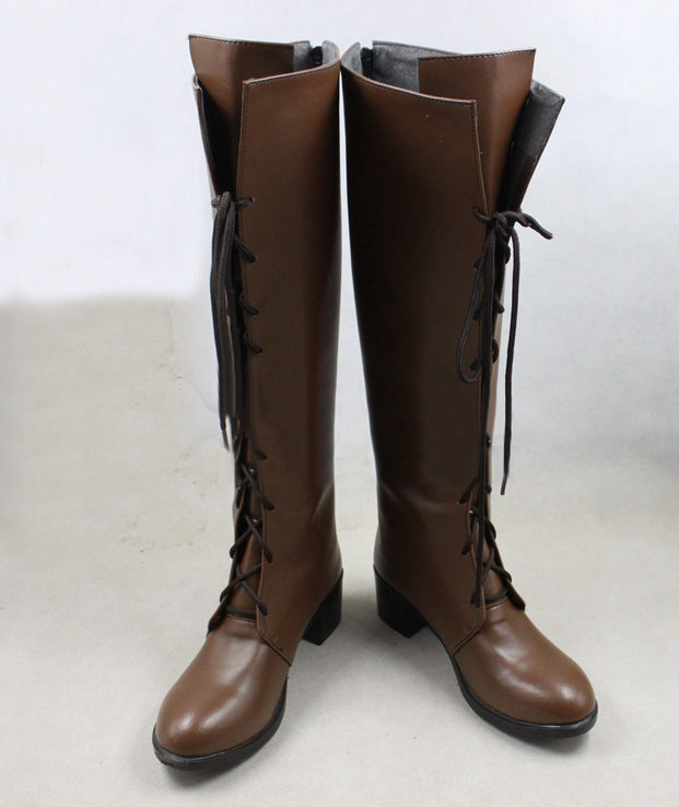 Okita Souji Sakura Saber FGO Stage 1 Boots Cosplay