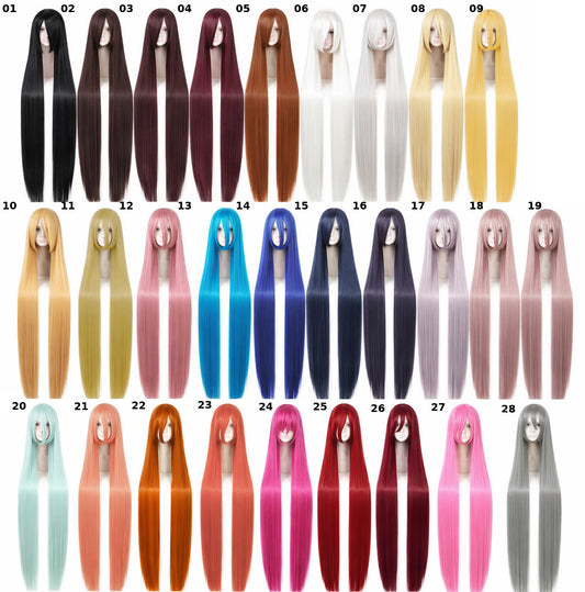 130cm Long Straight Anime Wig Cosplay Buy