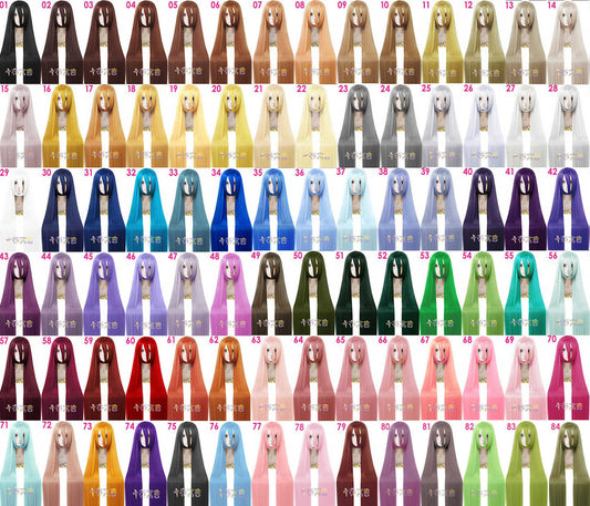 60cm/80cm/100cm Long Straight Anime Wig Cosplay Buy