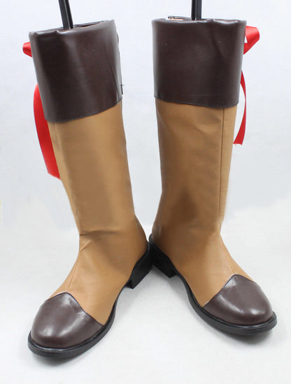 Apocrypha Caster of Red Shakespeare Boots Cosplay