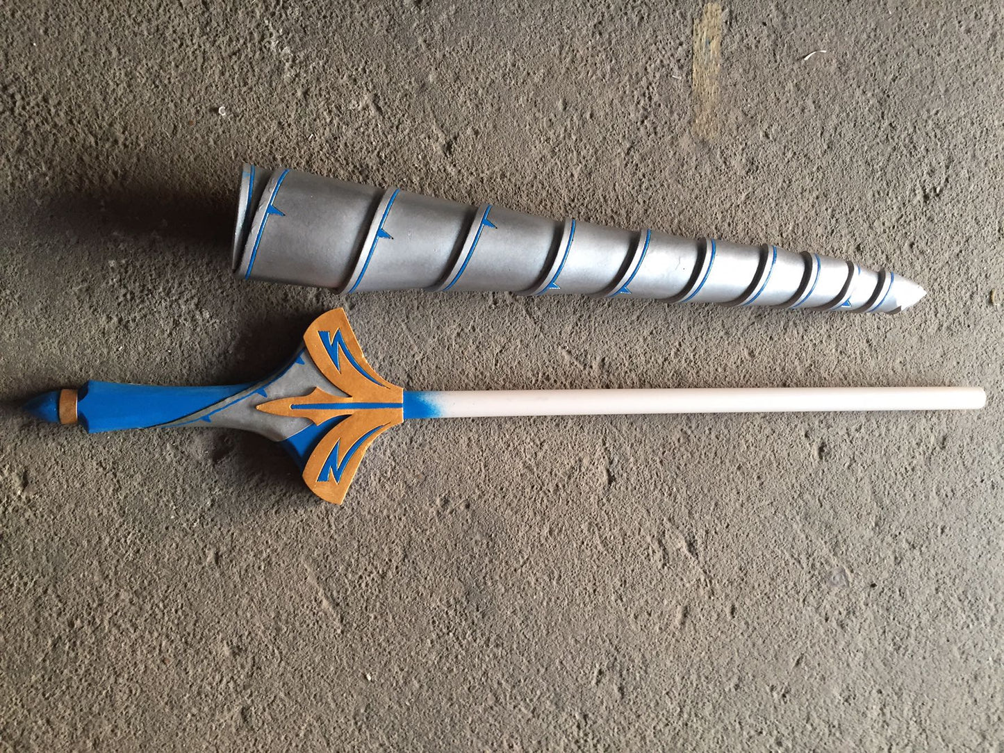 Archer EMIYA Fake Spiral Sword Cosplay Prop