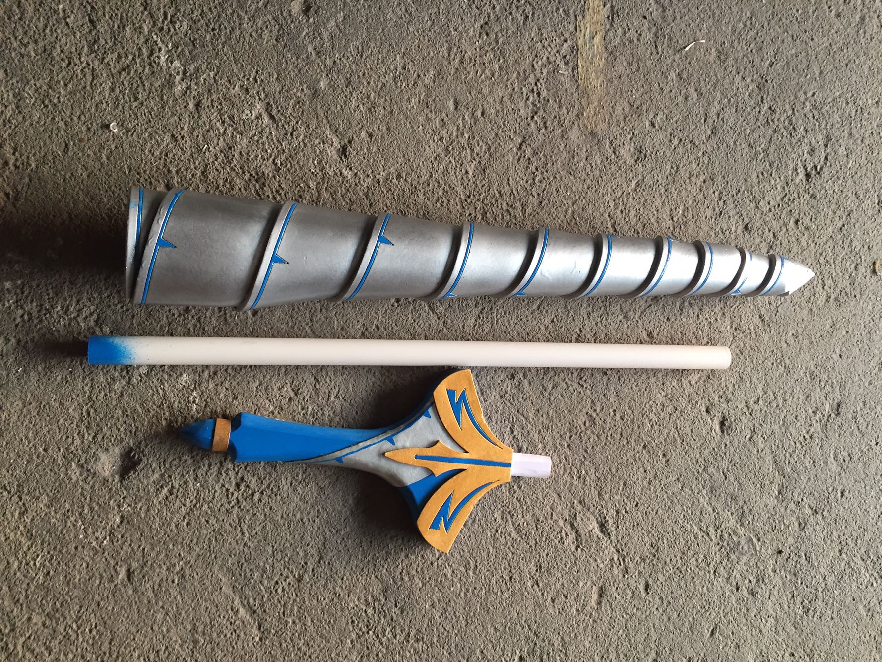 Archer EMIYA Fake Spiral Sword Cosplay Prop