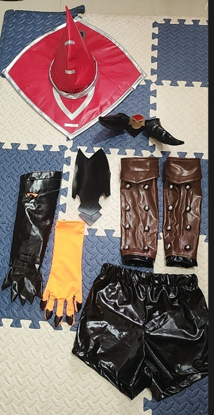 Ashe Warlock Costume Cosplay Buy