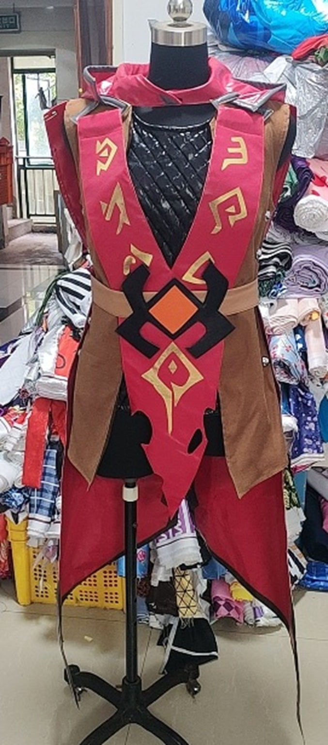 Ashe Warlock Costume Cosplay Buy