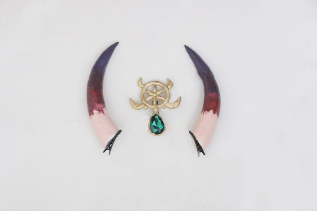 Assassin Shuten Douji Horn Cosplay