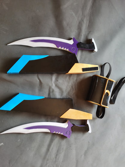 Assassin Jack the Ripper Knives Cosplay