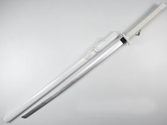 White Zangetsu Sword Cosplay