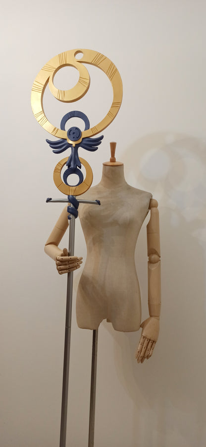 Caster Medea Lily Pain Breaker Cosplay Staff