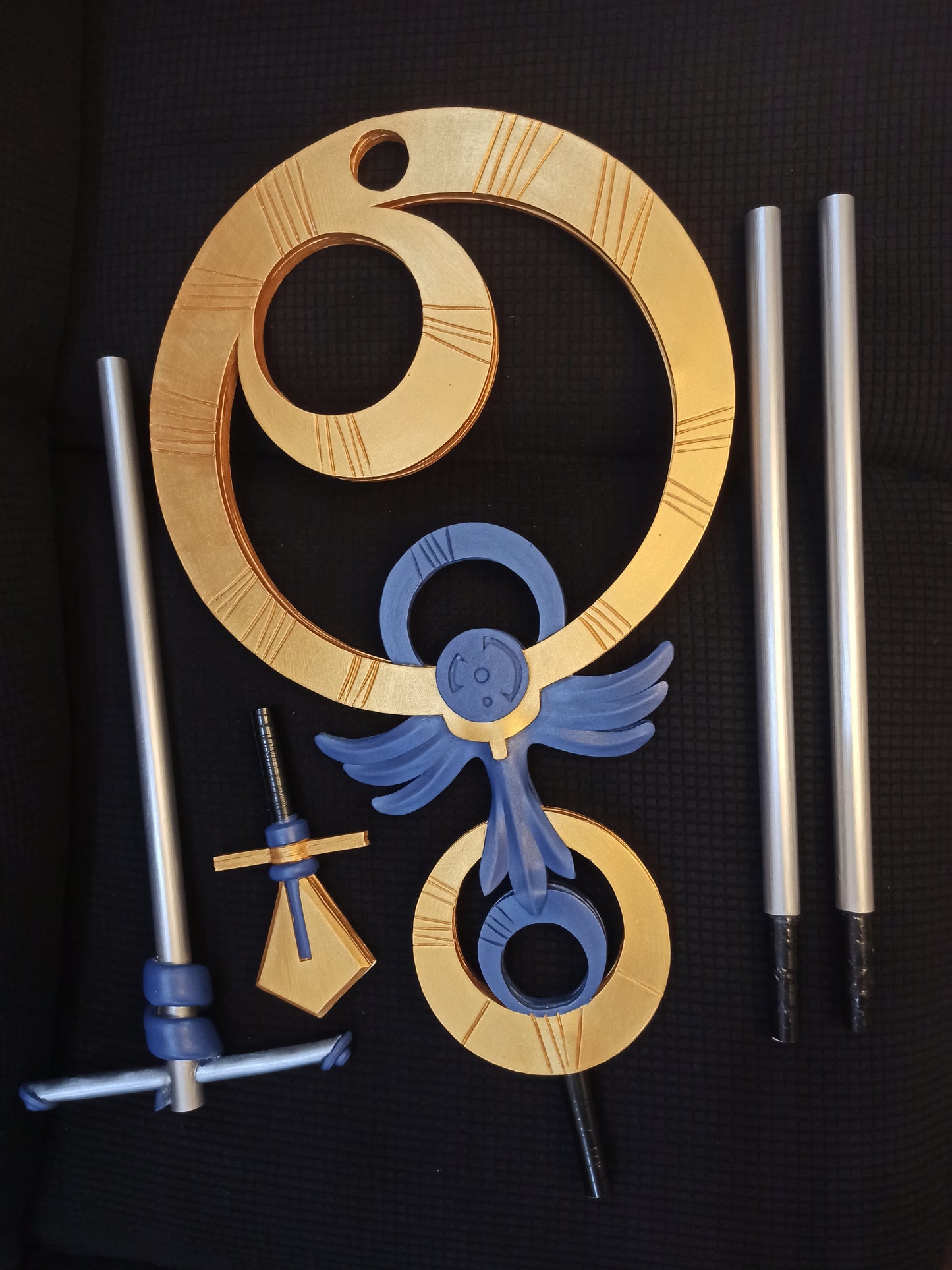 Caster Medea Lily Pain Breaker Cosplay Staff