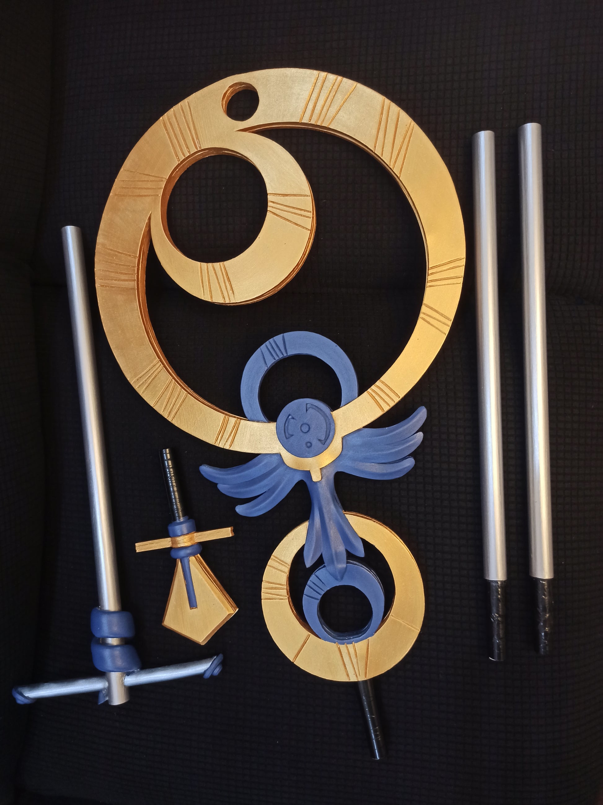 Caster Medea Lily Pain Breaker Cosplay Staff