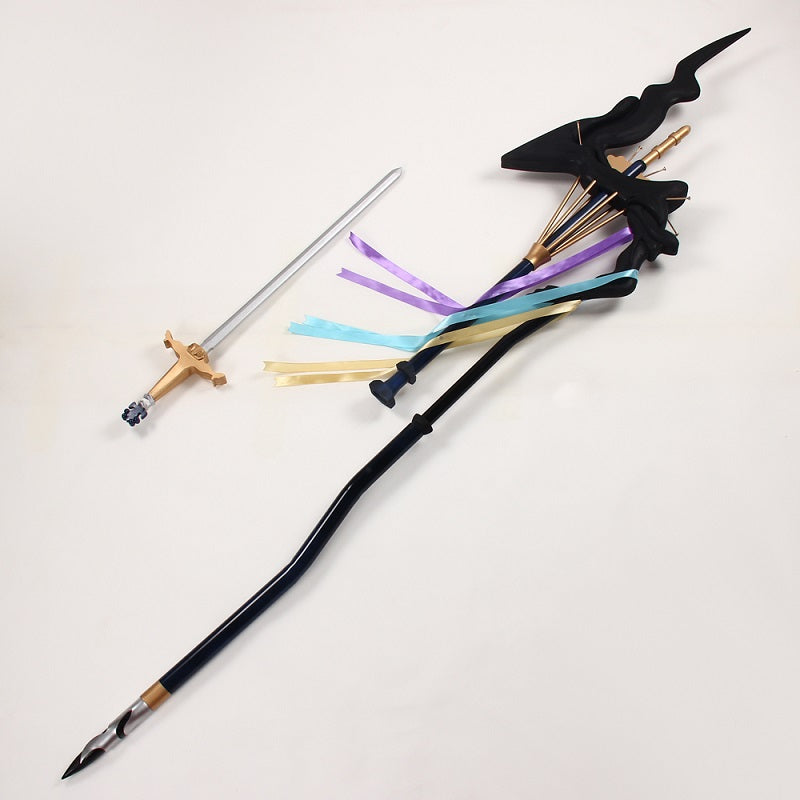 Caster Merlin Staff Sword Cosplay Weapon