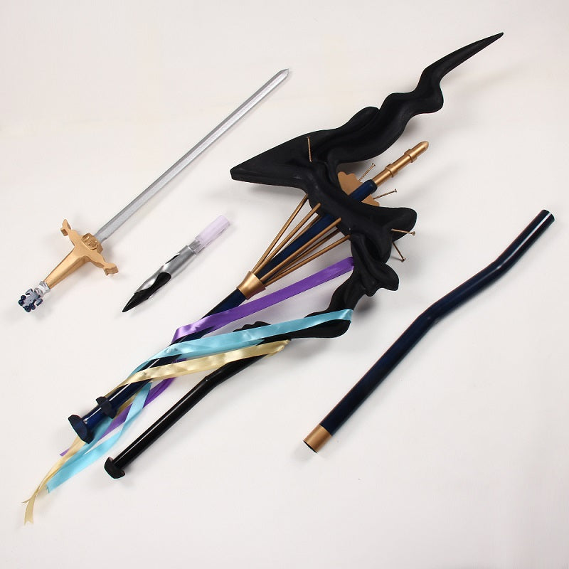 Caster Merlin Staff Sword Cosplay Weapon
