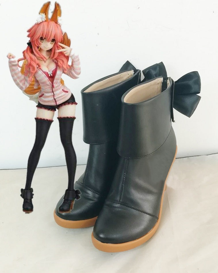 Caster Tamamo no Mae EXTRA CCC Casual Boots Cosplay