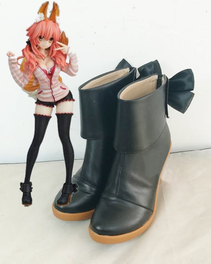 Caster Tamamo no Mae EXTRA CCC Casual Boots Cosplay