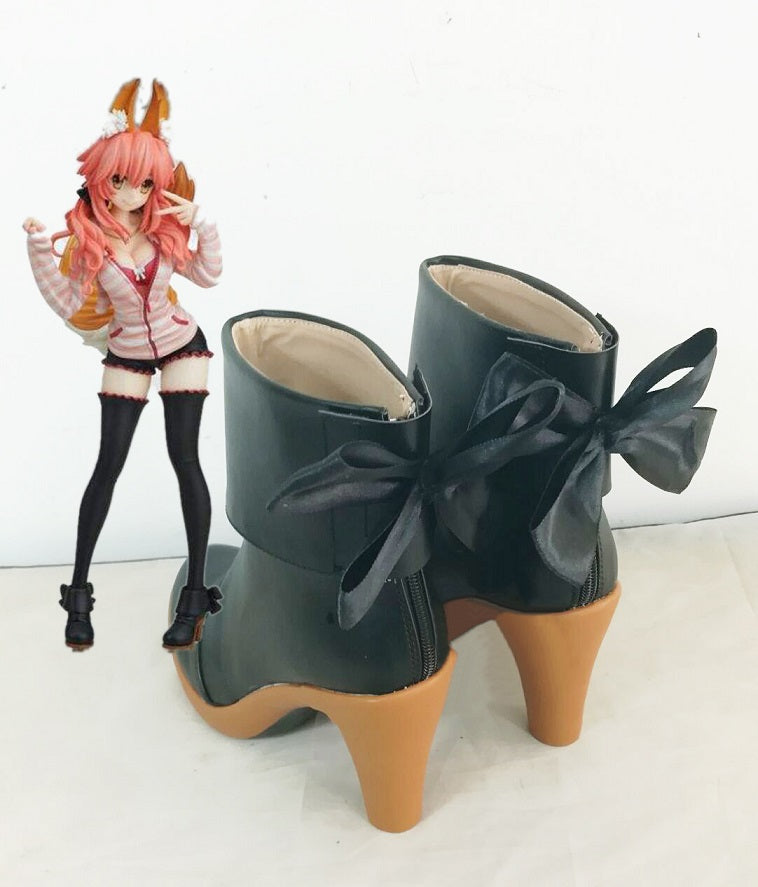 Caster Tamamo no Mae EXTRA CCC Casual Boots Cosplay