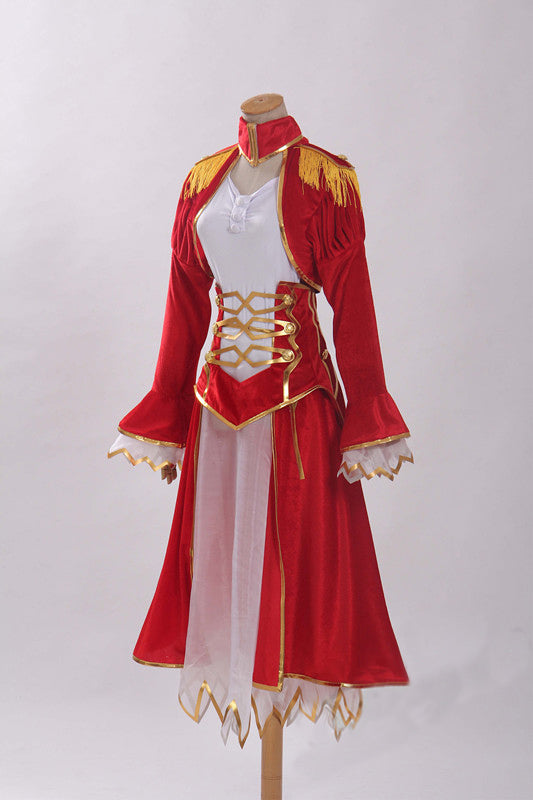 EXTRA Saber Nero Claudius Cosplay Costume
