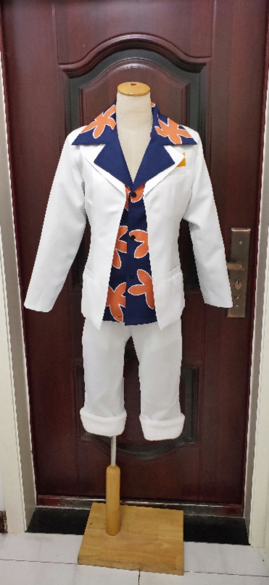 Film Gold Luffy Costume Cosplay