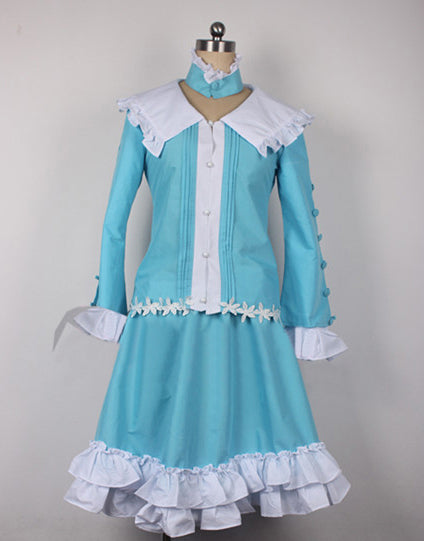 Fragments of Blue and Silver Manaka Sajyou Cosplay Costume