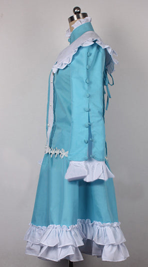 Fragments of Blue and Silver Manaka Sajyou Cosplay Costume