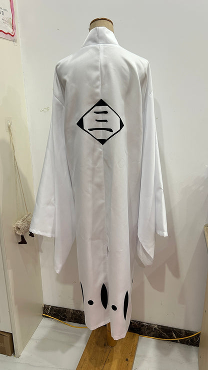 Gin Ichimaru Squad 3 Captain Coat Cosplay Buy
