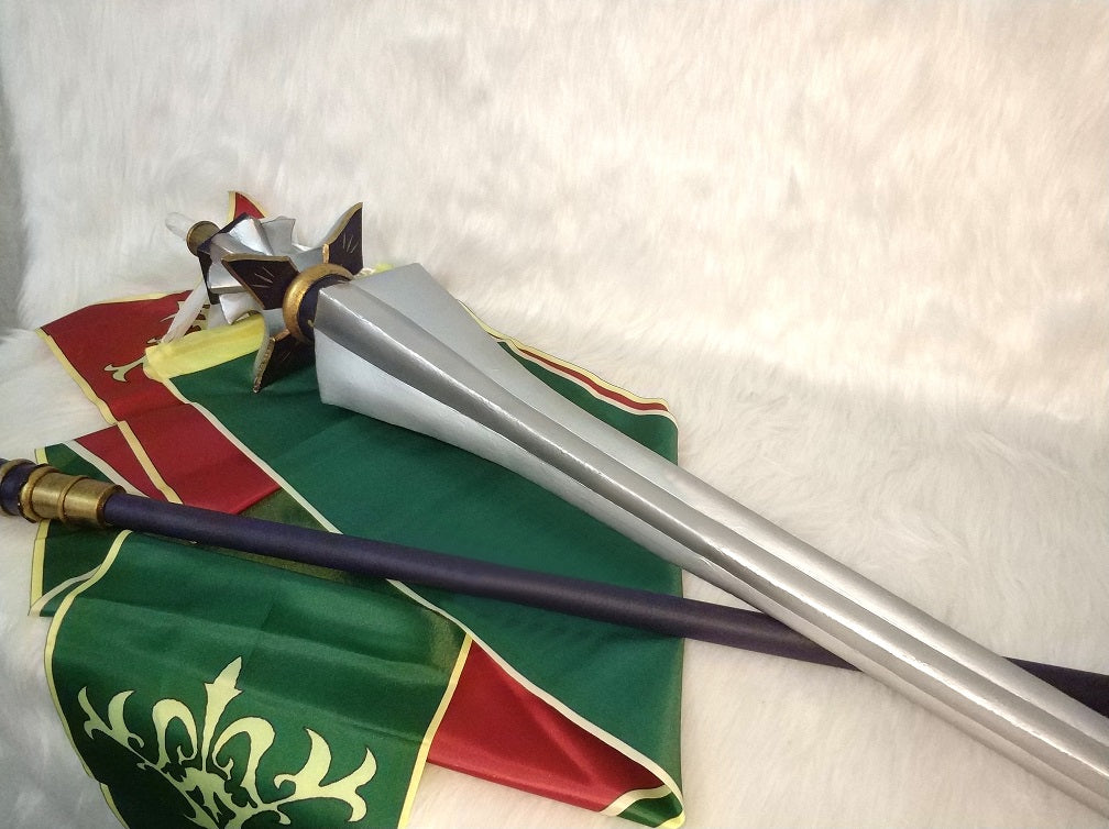Jeanne Alter Santa Lily Lance Cosplay Weapon