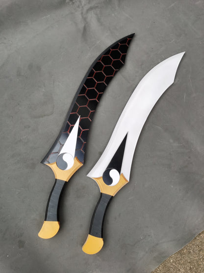 Kanshou and Bakuya Cosplay Swords