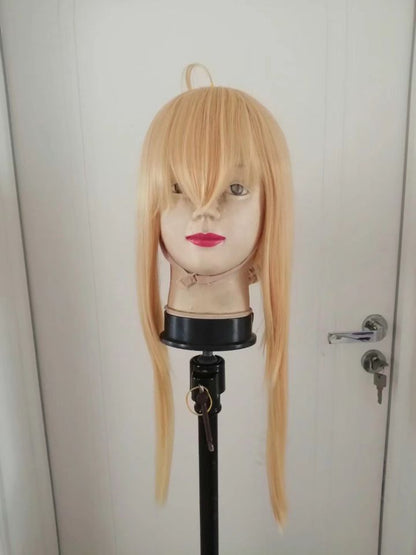 Lancer Artoria Cosplay Wig