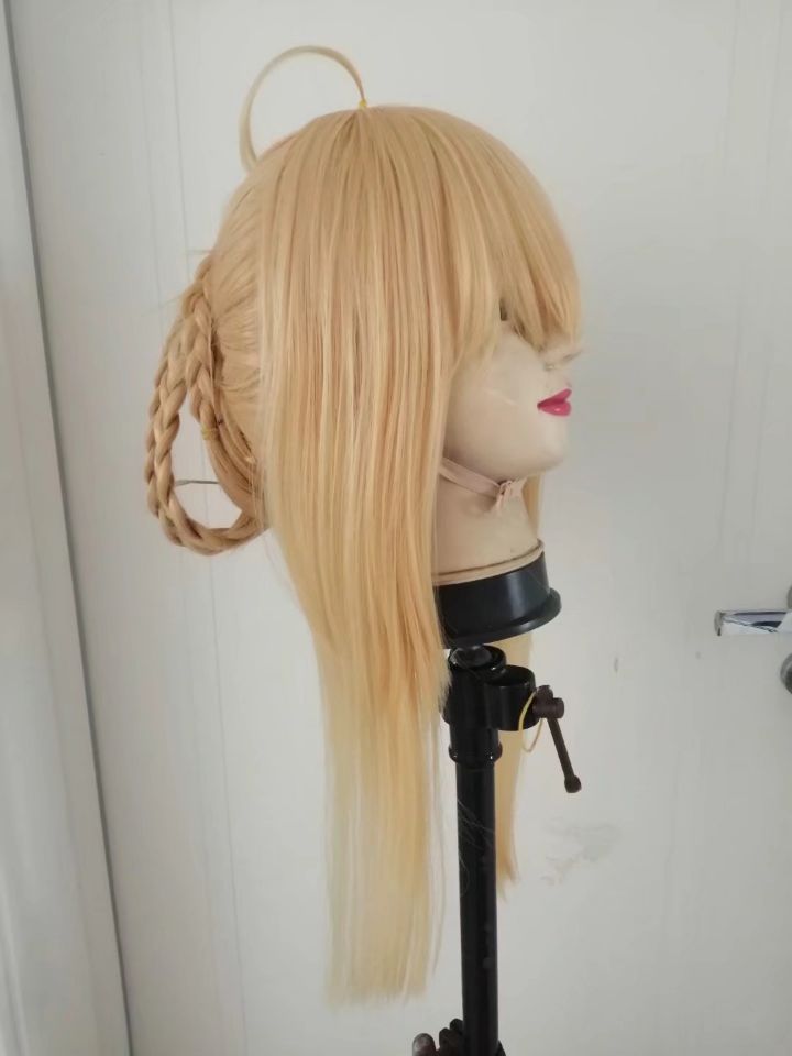 Lancer Artoria Cosplay Wig