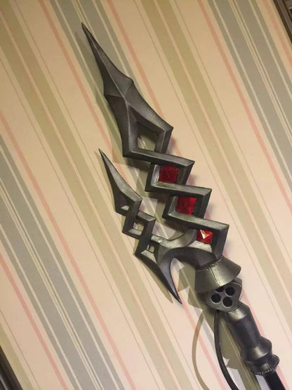 Lancer Elizabeth Bathory Microphone Spear Cosplay Weapon