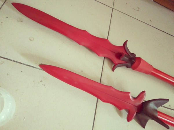 Lancer Scathach Spears Cosplay Weapon