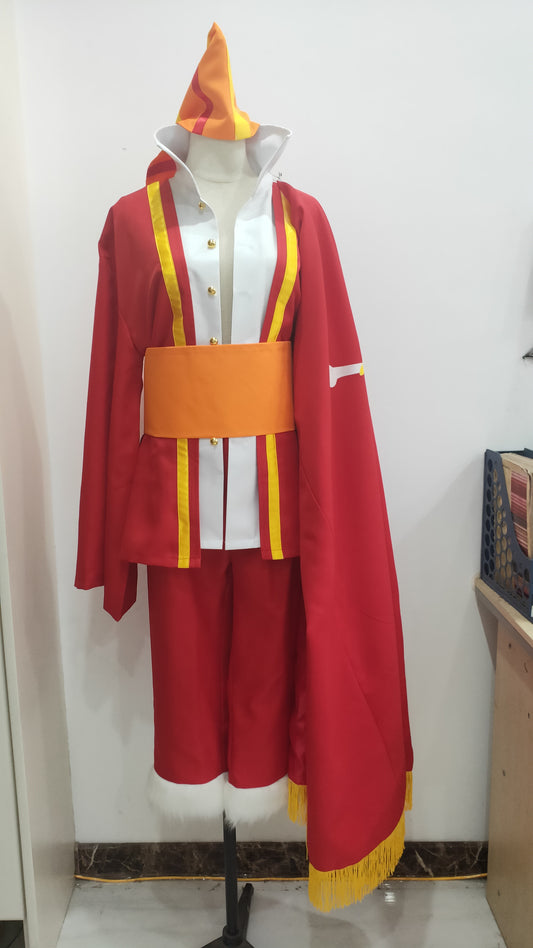Luffy Bandai 15th Anniversary Costume Cosplay