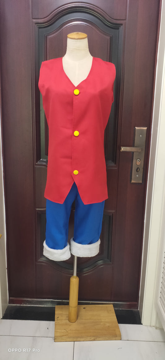 Luffy Costume Cosplay
