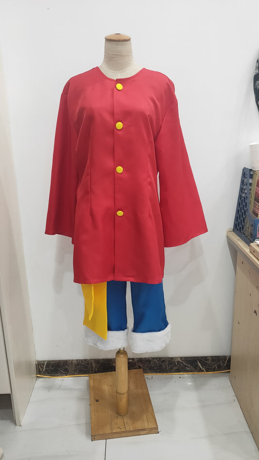 Luffy New World Costume Cosplay