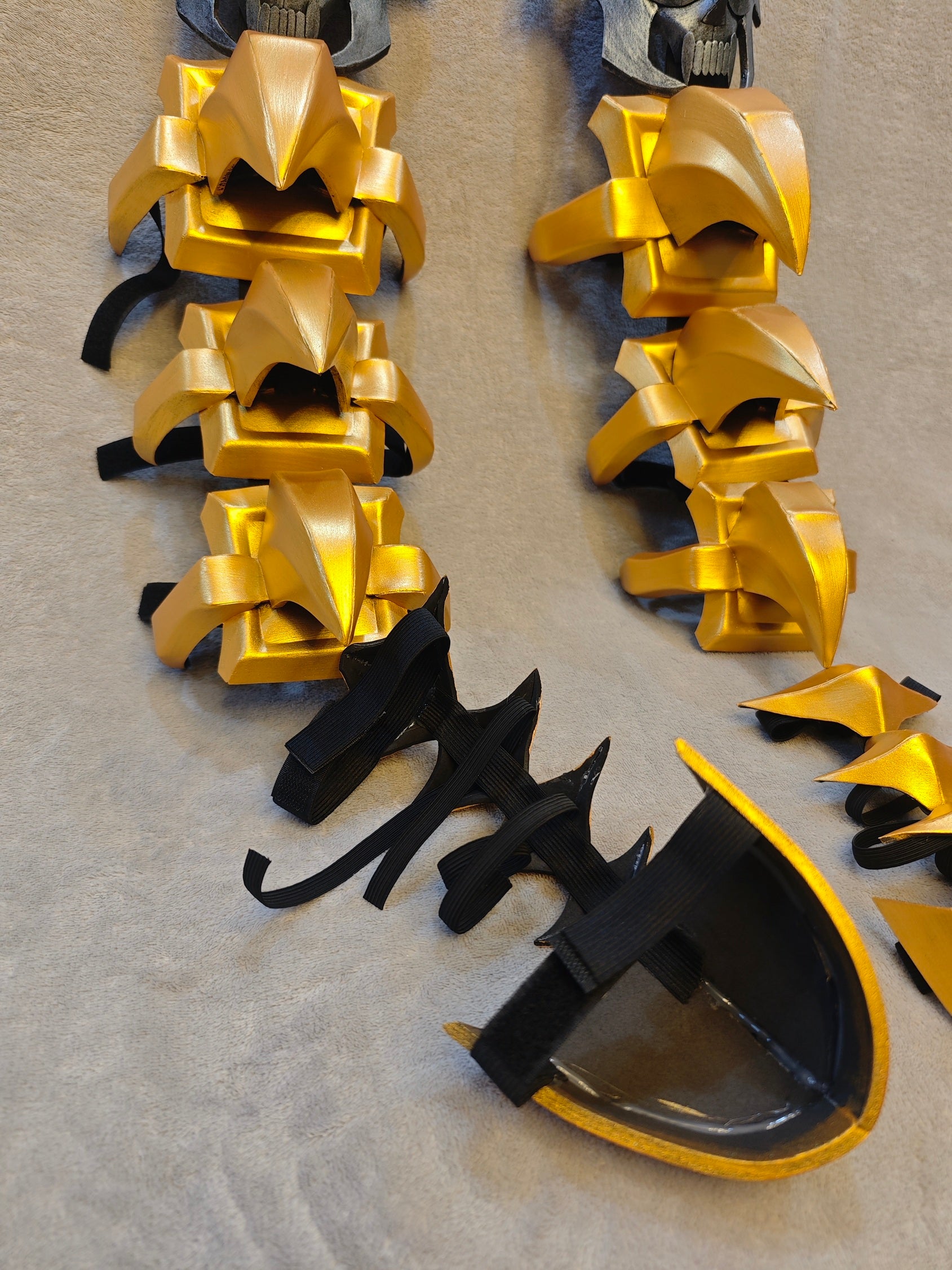 MK9 Scorpion Cosplay Shin Guards Buy