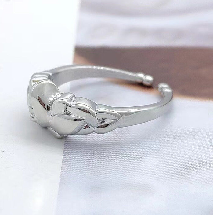 Mirrored Lotus Flower Ring Buy