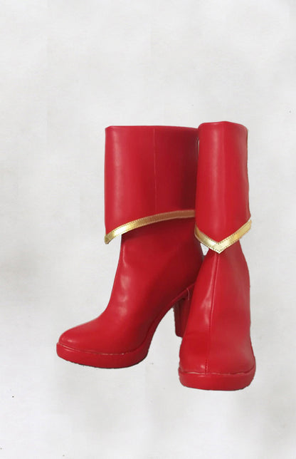 Mordred Saber of Red Armourless Cosplay Boots
