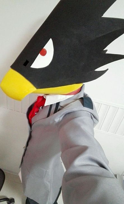 Fumikage Tokoyami Bird Head Cosplay Mask