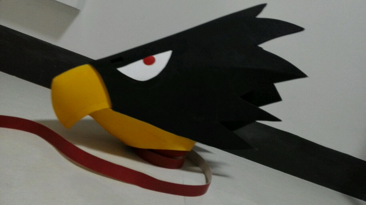 Fumikage Tokoyami Bird Head Cosplay Mask