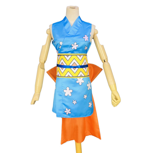 Nami Wano Country Kimono Costume Cosplay