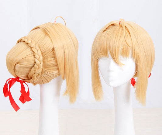 Nero Claudius Saber Wig Cosplay