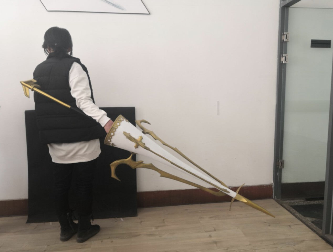 Rider of Black Astolfo Cosplay Spear