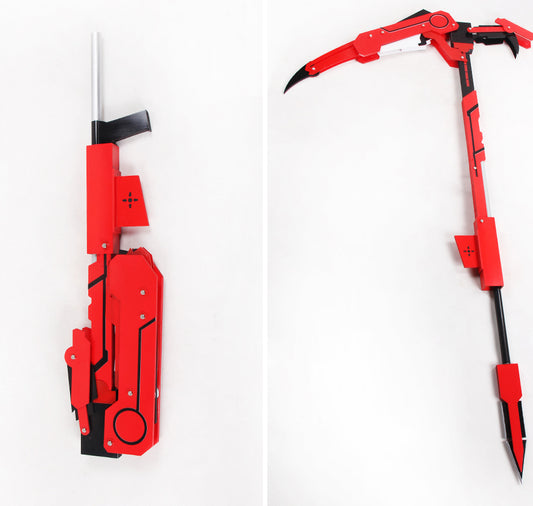 Ruby Rose Transforming Crescent Rose Cosplay