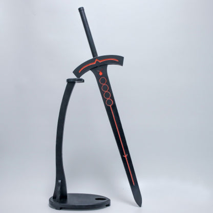 Saber Alter Black Excalibur Cosplay Glowing Sword