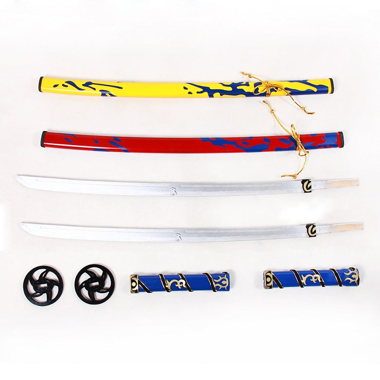 Saber Miyamoto Musashi Cosplay Twin Swords