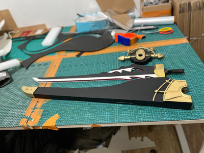 Saber Watanabe no Tsuna Glowing Cosplay Sword